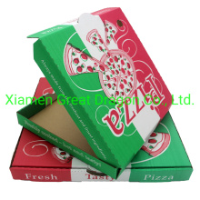 Take out Pizza Delivery Box with Custom Design Hot Sale (PZ035)